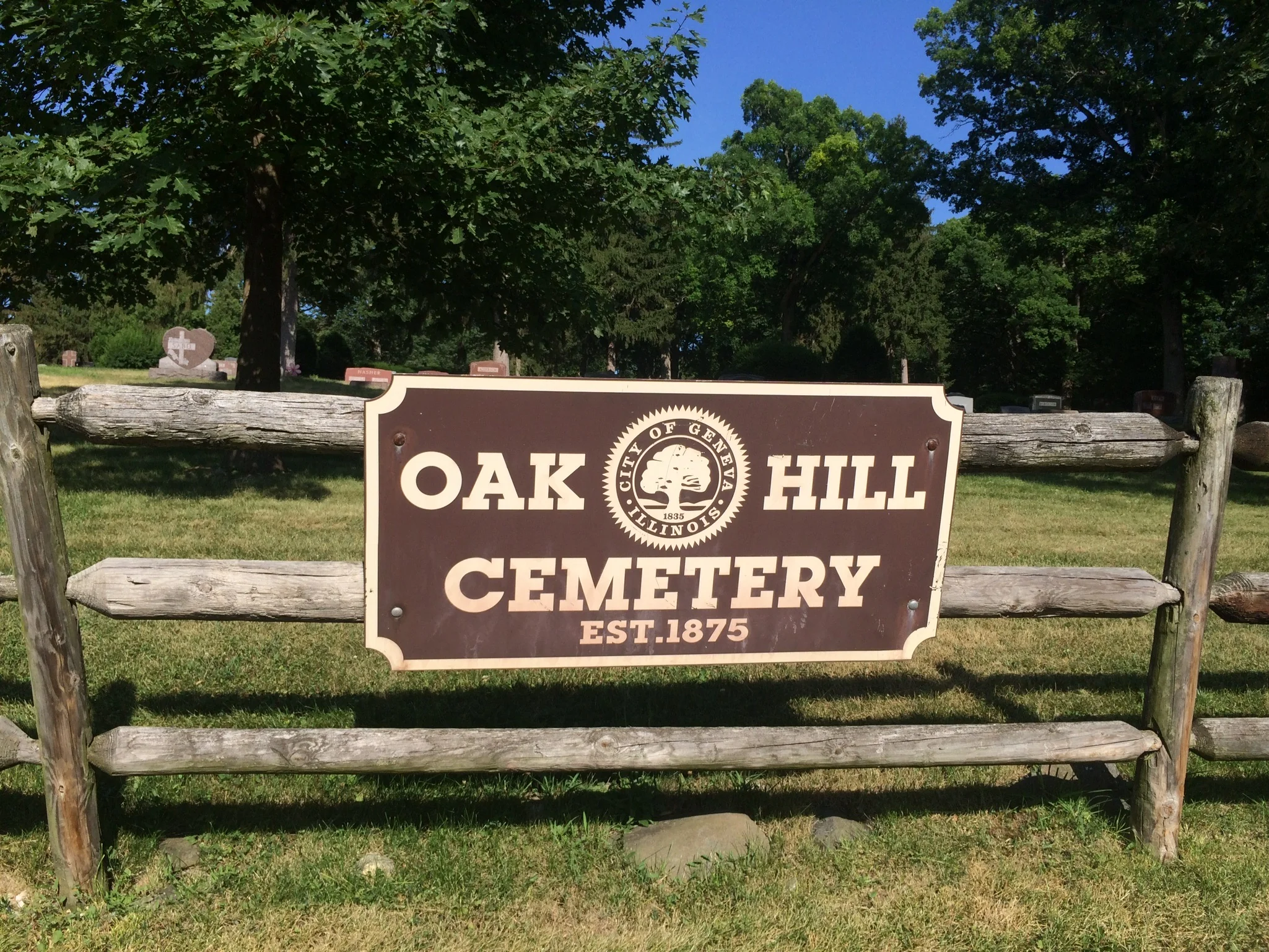 Oak Hill Cemetery, Geneva, IL