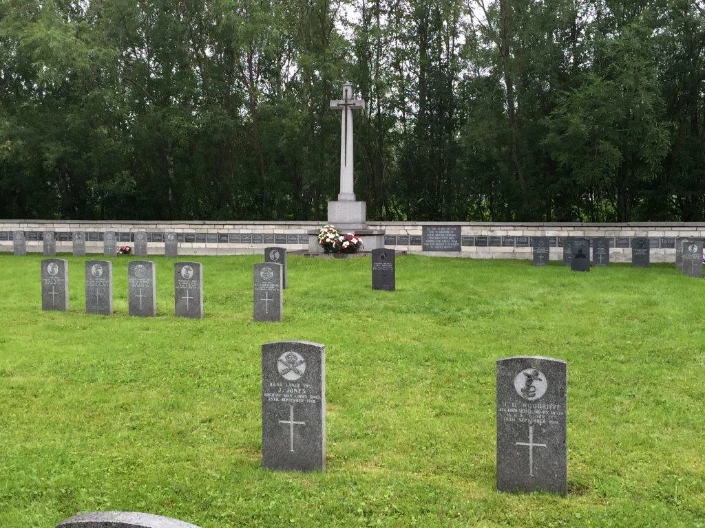 Archangel allied cemetery