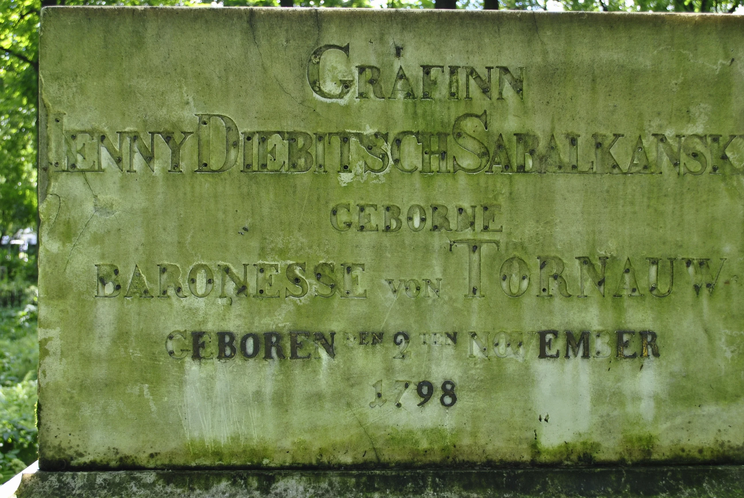 Ienny Diebitsch Sabalkansky (Tornauw)